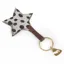 Shires Aubrion Cowhide Keyring - Spot Print