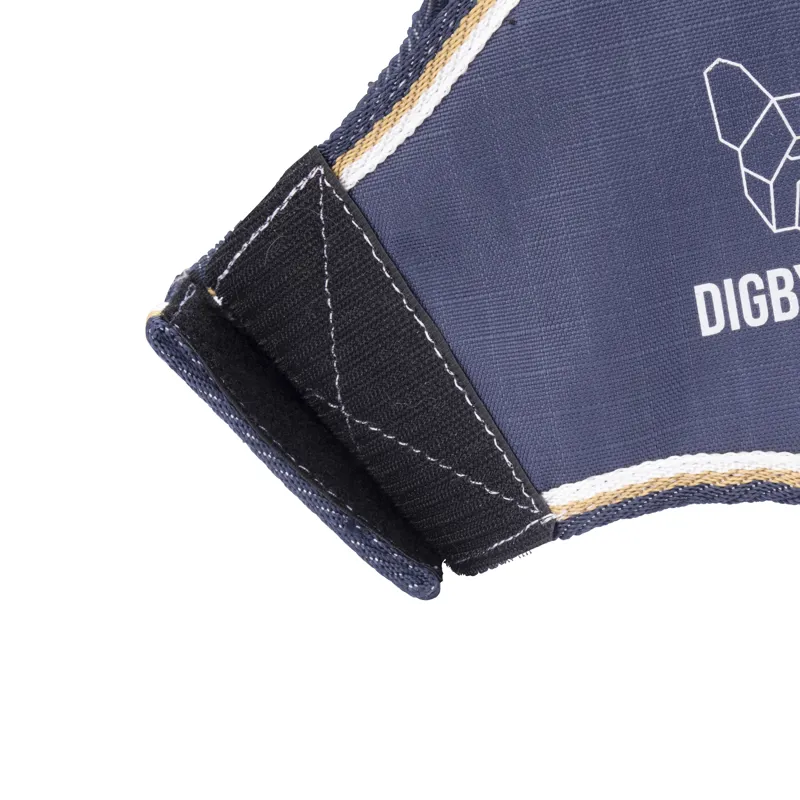 Shires Digby and Fox Waterproof Dog Coat - Navy-2