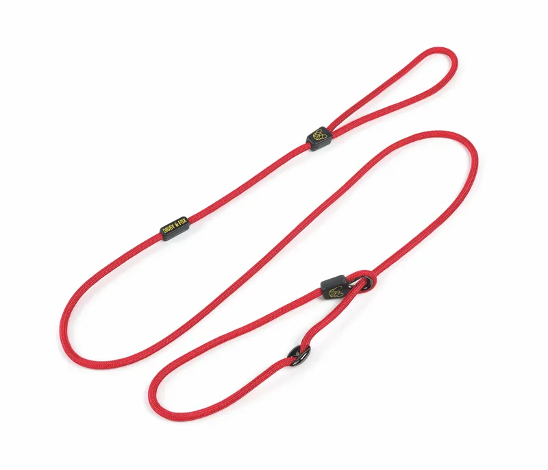 Shires Digby and Fox Pro Slip Dog Lead - Red