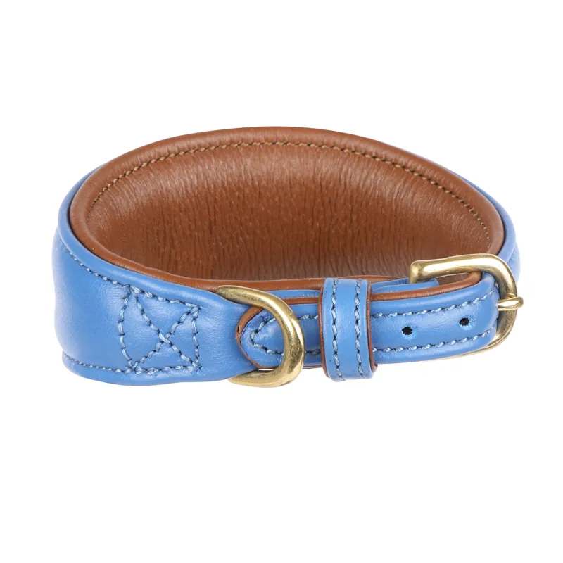 Shires Digby and Fox Padded Greyhound Collar - Royal