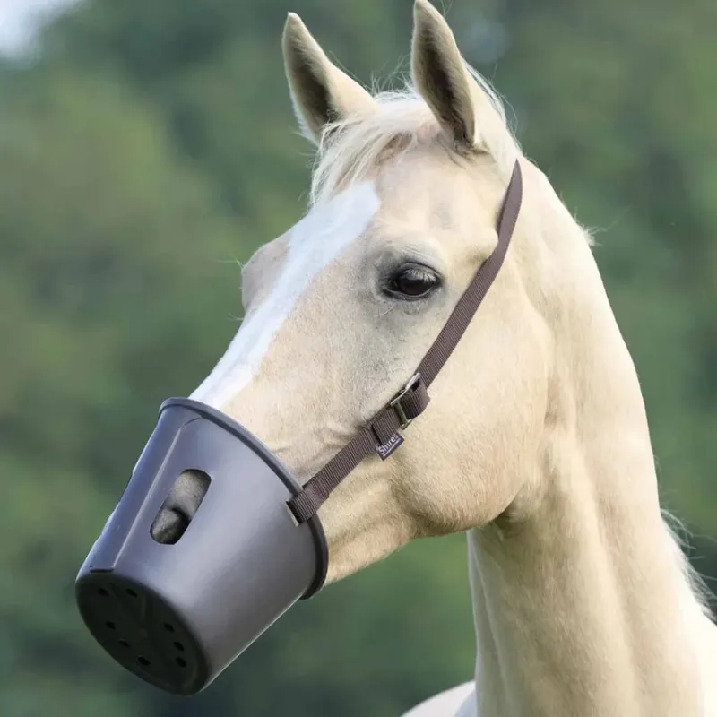 Shires Plastic Muzzle - Brown