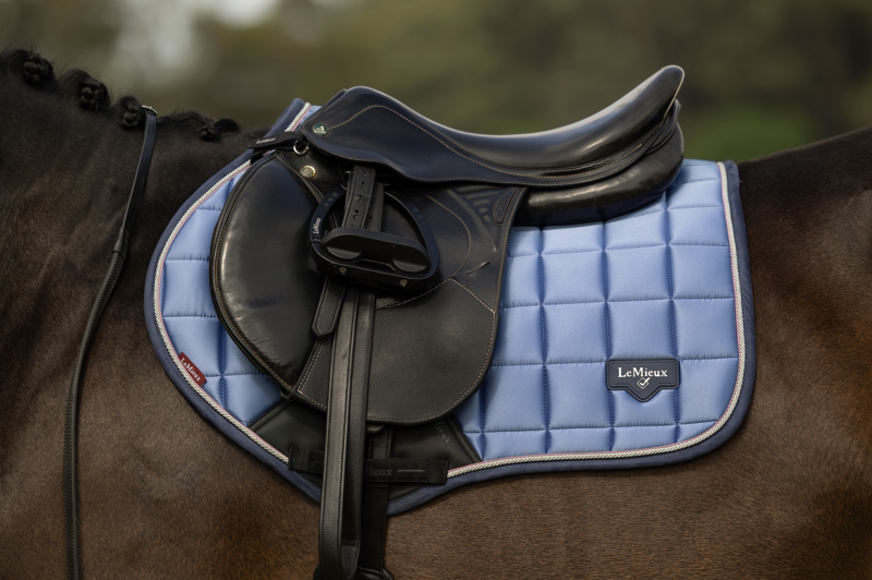 LeMieux Loire Classic Close Contact Square - Powder Blue-1