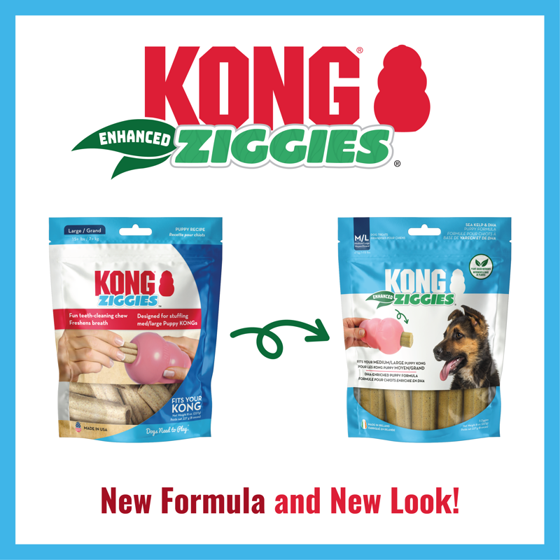 KONG Ziggies Enchanced Puppy Chews