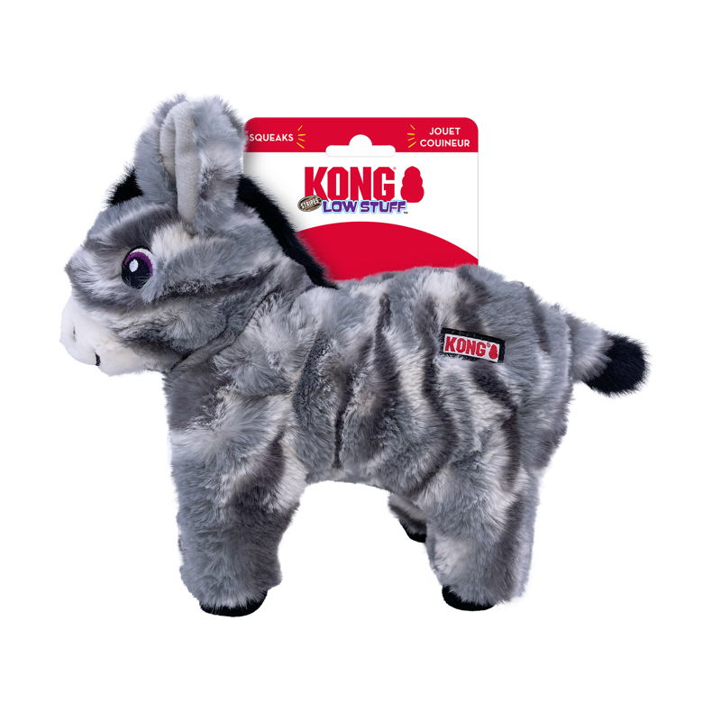 KONG Low Stuff Stripes Donkey 
