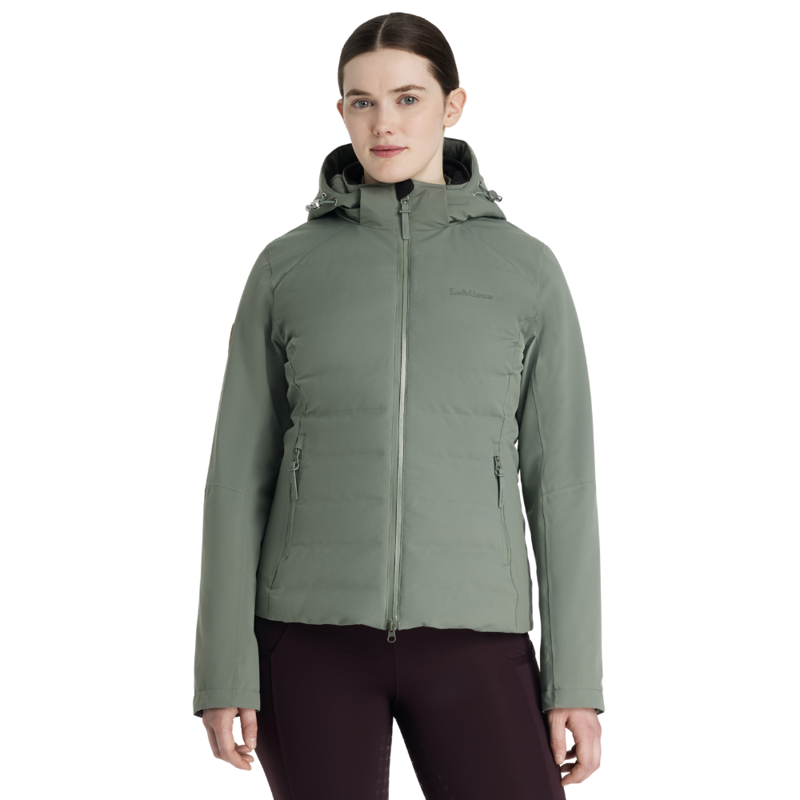LeMieux Ladies Brooke Waterproof Hybrid Jacket - Rosemary-1