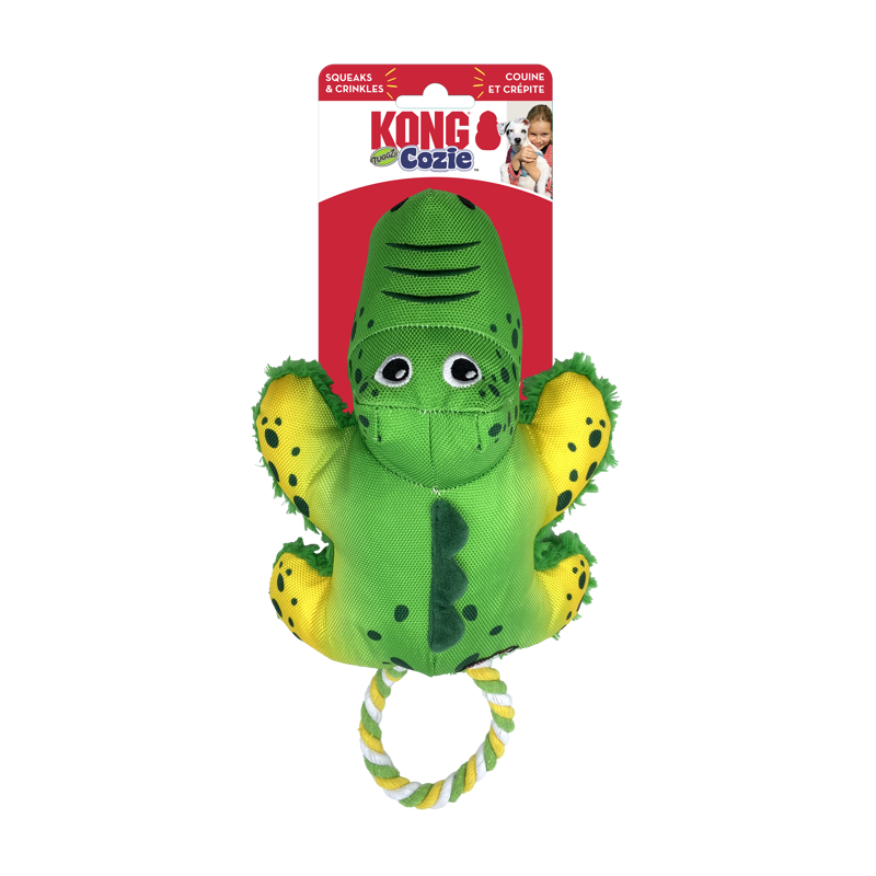 KONG Cozie Tuggz Alligator - Medium/Large