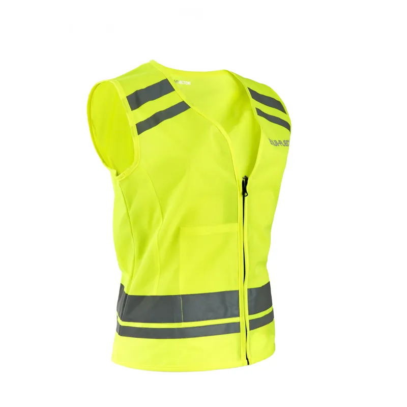 Shires Equi Flector Safety Hi-Viz Vest - Yellow-1