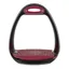 Compositi Eole Soft Stirrups - Burgundy