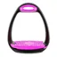 Compositi Eole Soft Stirrups - Raspberry