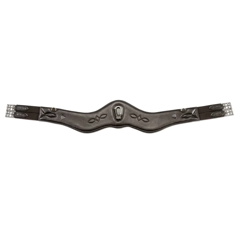 Shires Velociti Lusso Anatomical Girth - Havana-1