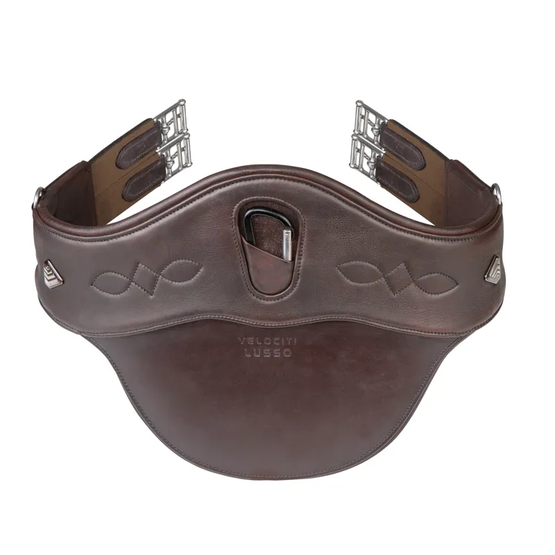 Shires Velociti Lusso Stud Girth - Havana