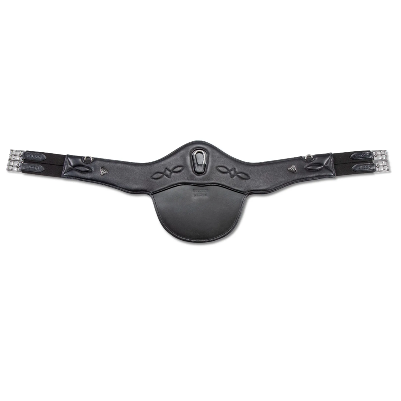 Shires Velociti Lusso Stud Girth - Black-1