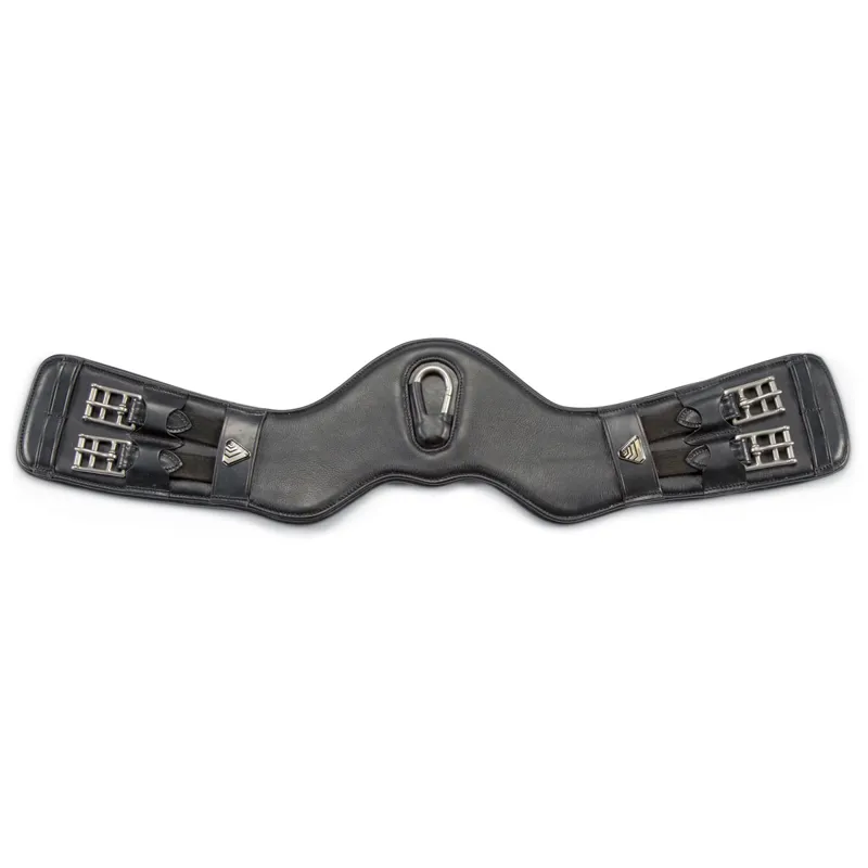 Shires Velociti Lusso Dressage Girth - Black-1