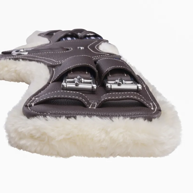 Shires Velociti Lusso Elite Dressage Girth - Havana-4