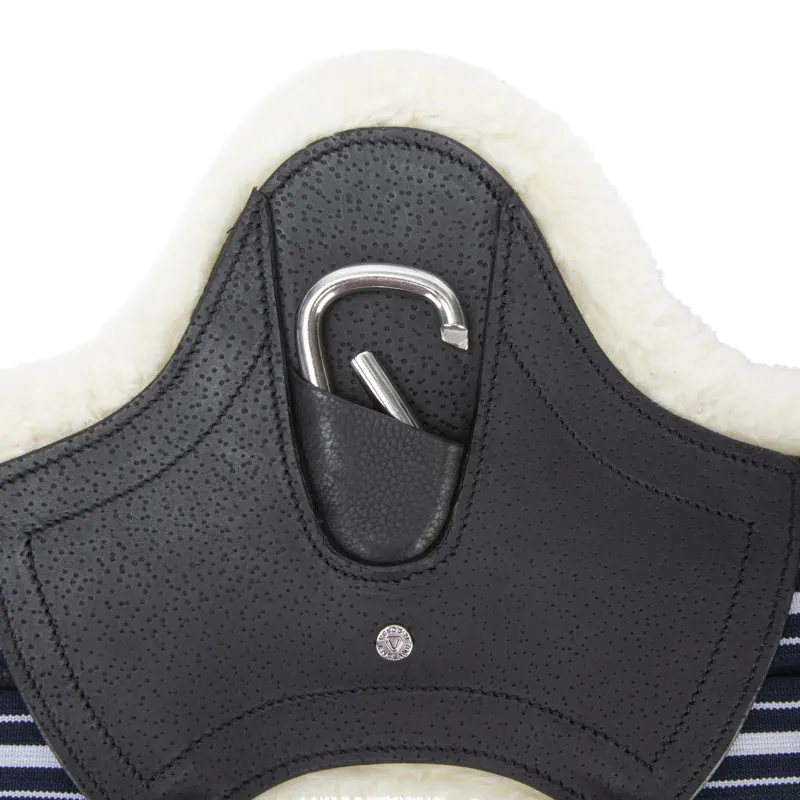 Shires Velociti Lusso Elite Dressage Girth - Black-5