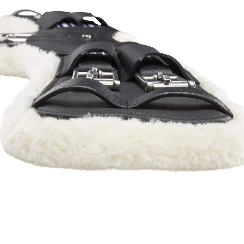 Shires Velociti Lusso Elite Dressage Girth - Black-2