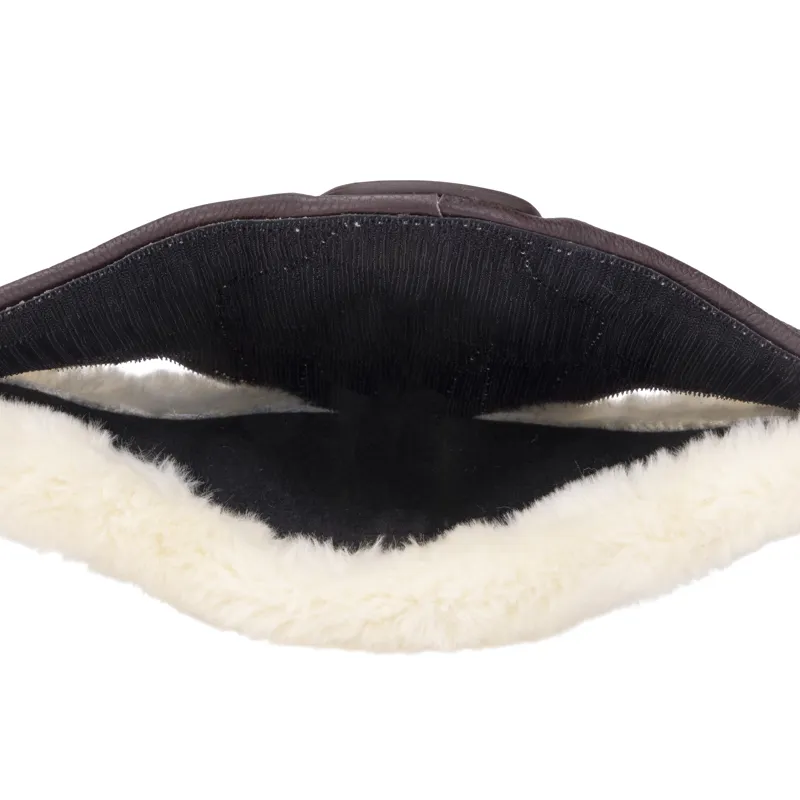 Shires Velociti Lusso Elite Anatomical Girth - Havana-1