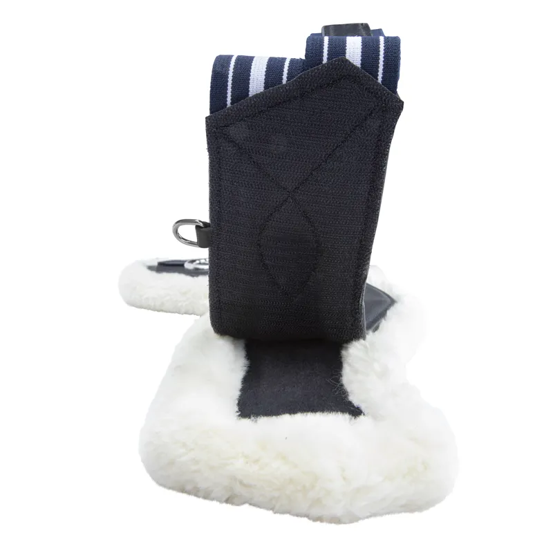 Shires Velociti Lusso Elite Anatomical Girth - Black-5