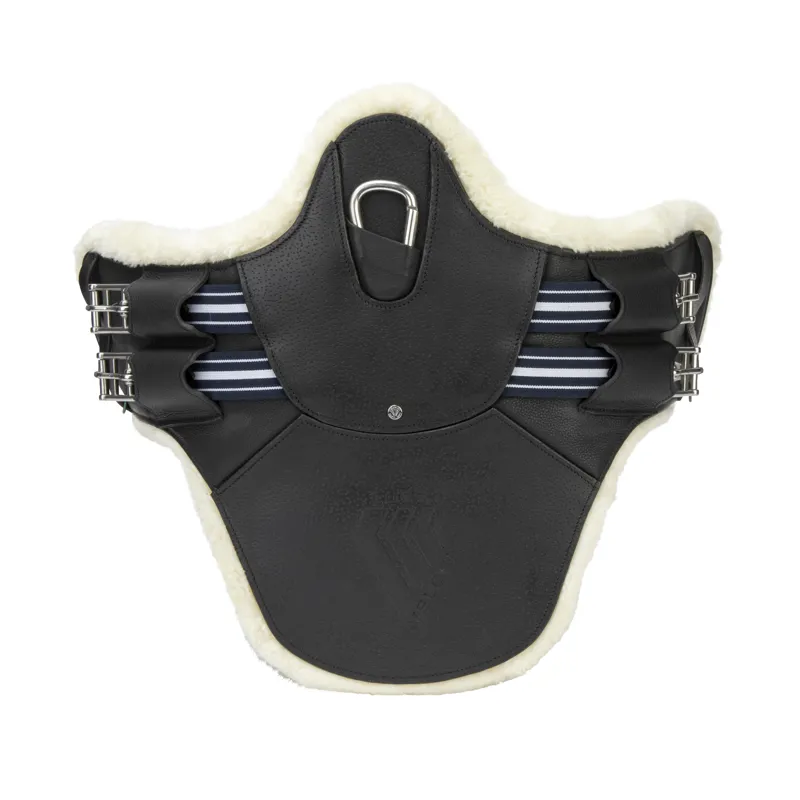 Shires Velociti Lusso Elite Short Stud Girth - Black