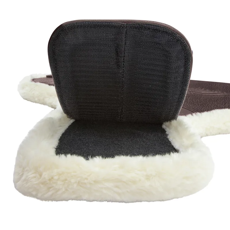 Shires Velociti Lusso Elite Short Stud Girth - Havana-2