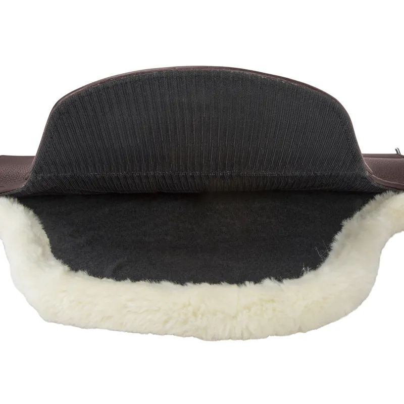 Shires Velociti Lusso Elite Short Stud Girth - Havana-1