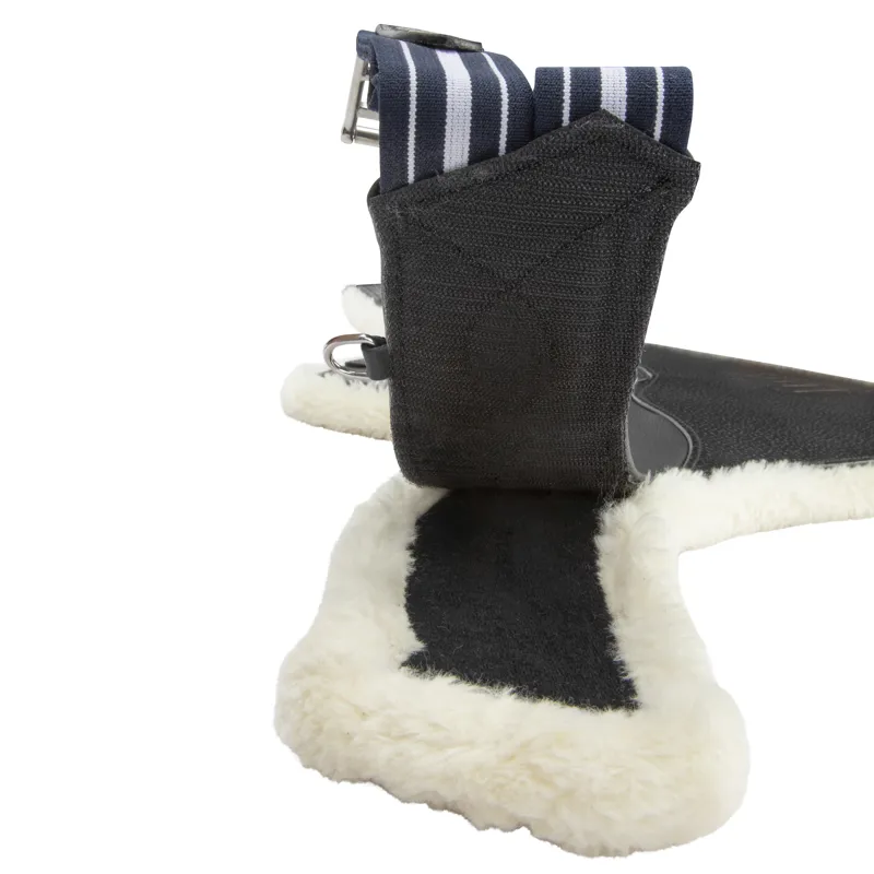 Shires Velociti Lusso Elite Stud Girth - Black-4