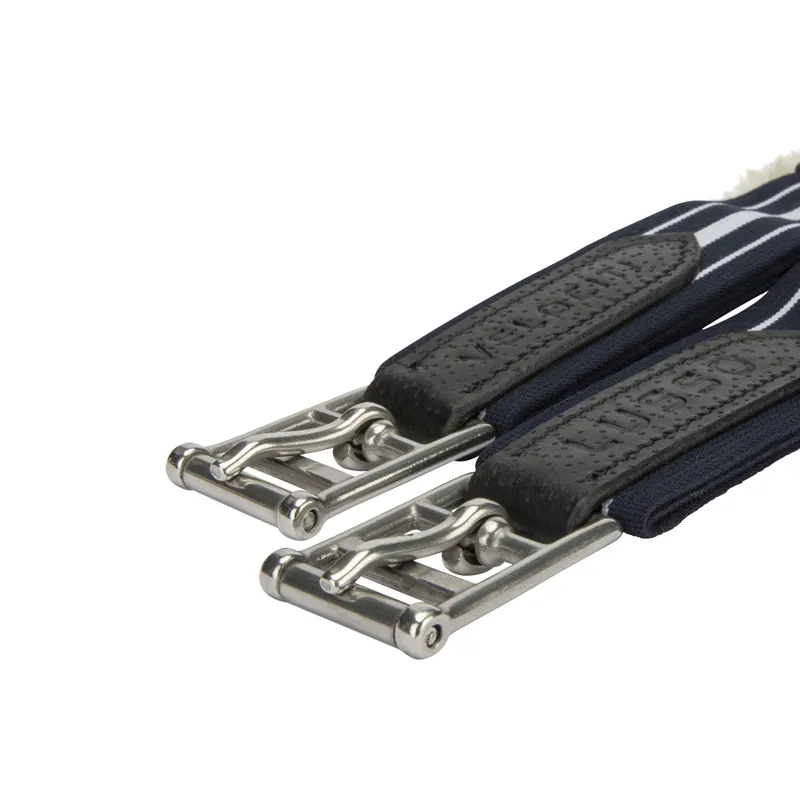 Shires Velociti Lusso Elite Stud Girth - Black-7