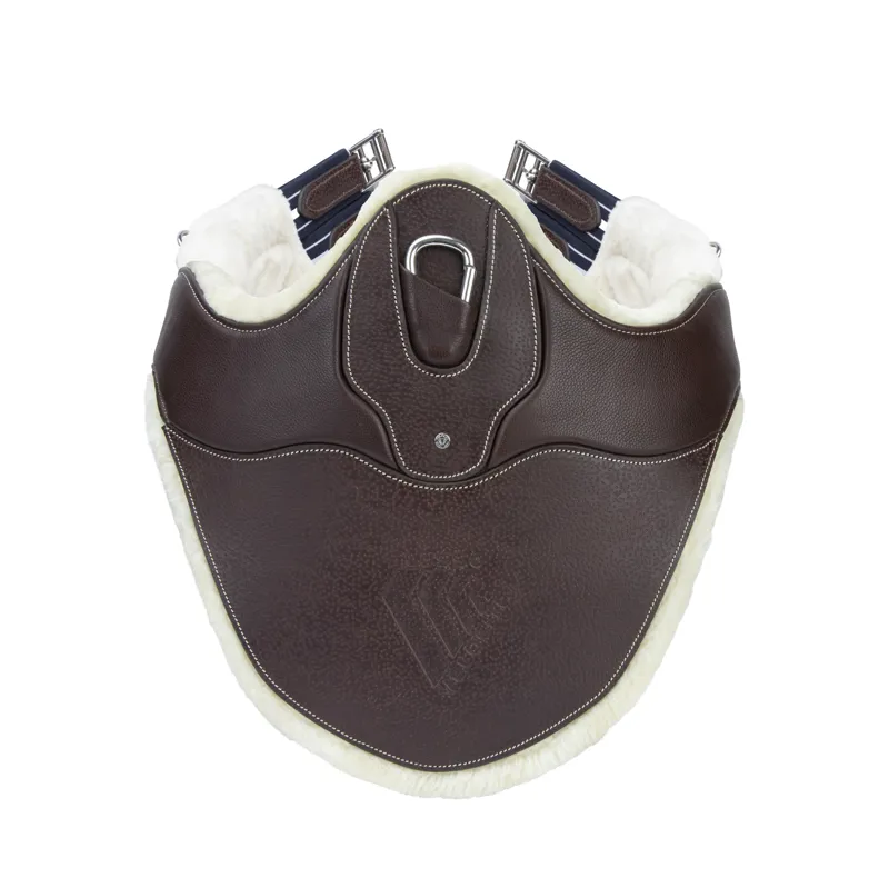 Shires Velociti Lusso Elite Stud Girth - Havana