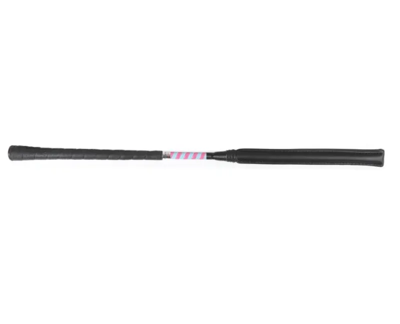 Shires ProCush Show Jumping Whip - Pink/Blue
