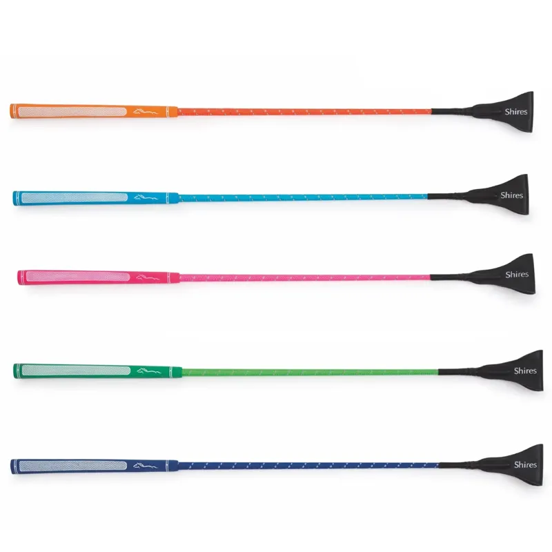 Shires Rainbow General Purpose Whip 