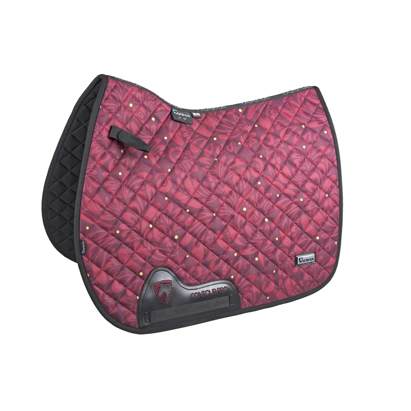 Shires ARMA Hyde Park Saddlecloth - Red Paisley