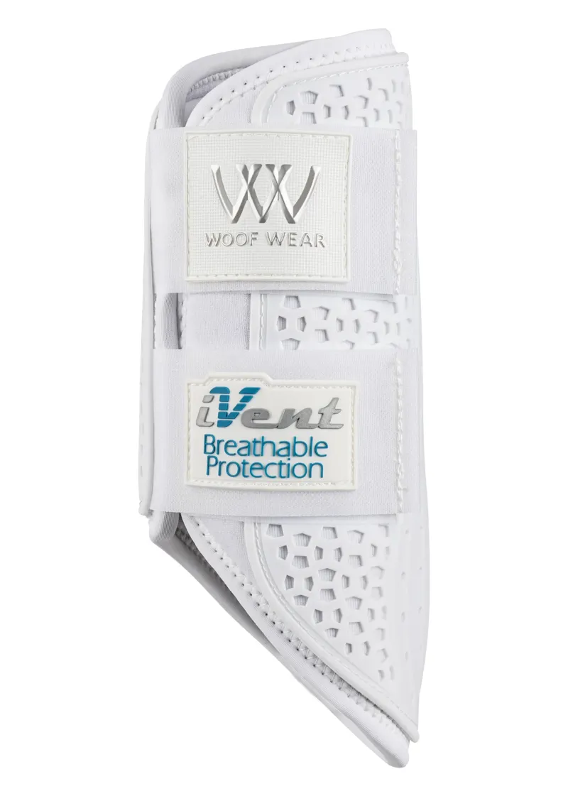 Woof Wear iVent Hybrid Brushing Boot - White-1