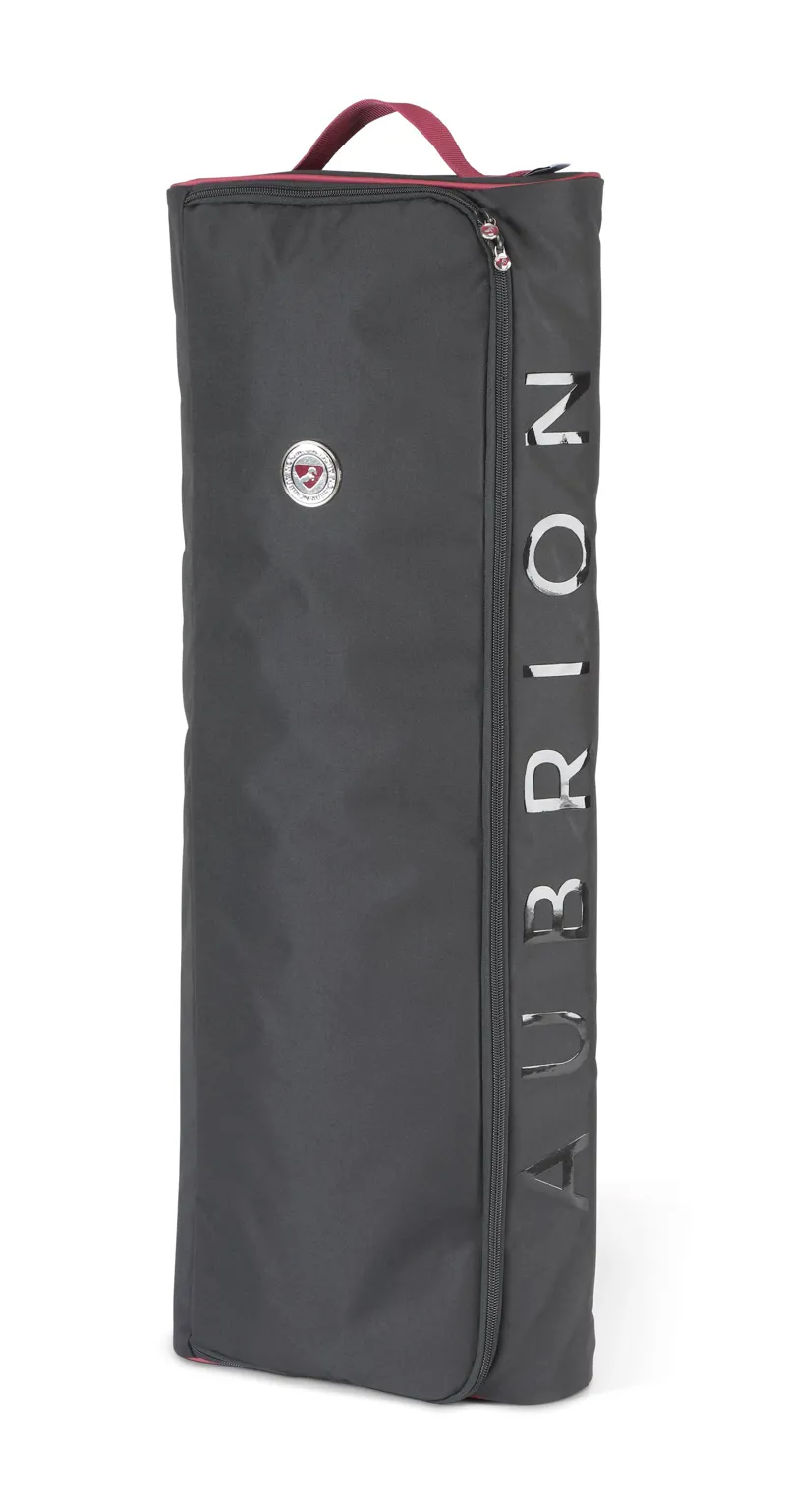Shires Aubrion Double Bridle Bag - Charcoal