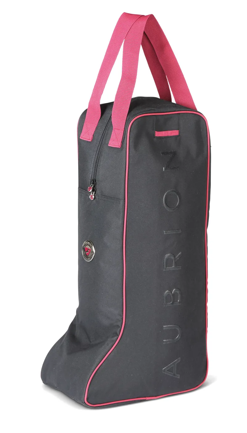Shires Aubrion Long Boot Bag - Charcoal