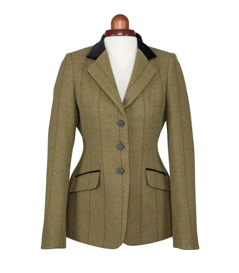 Shires Aubrion Saratoga Ladies Jacket - Copper Check
