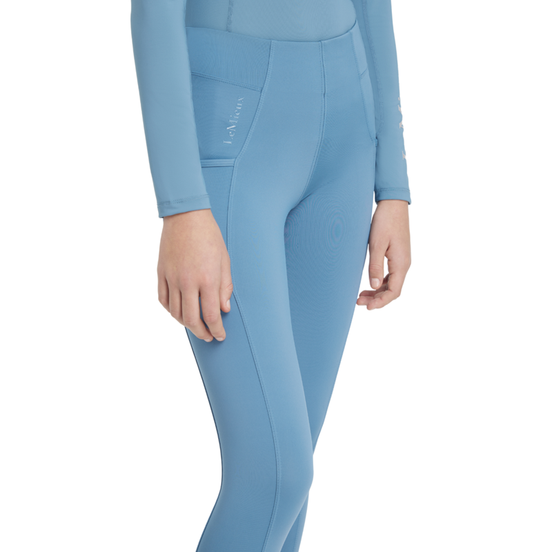 LeMieux Young Rider Orla Pull Ons - Ice Blue-2