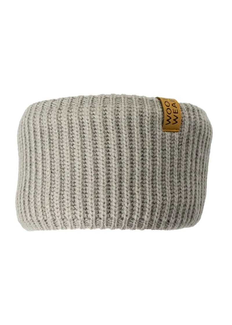 Woof Wear Ribbed Headband - Stone