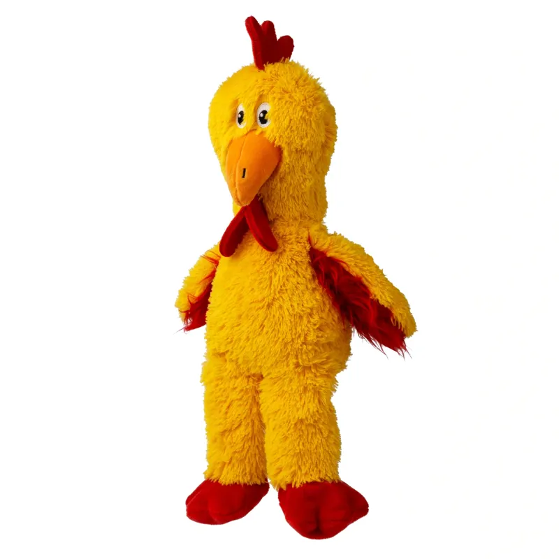 KONG Large Dog Toy Knots Chicken - Yellow-3