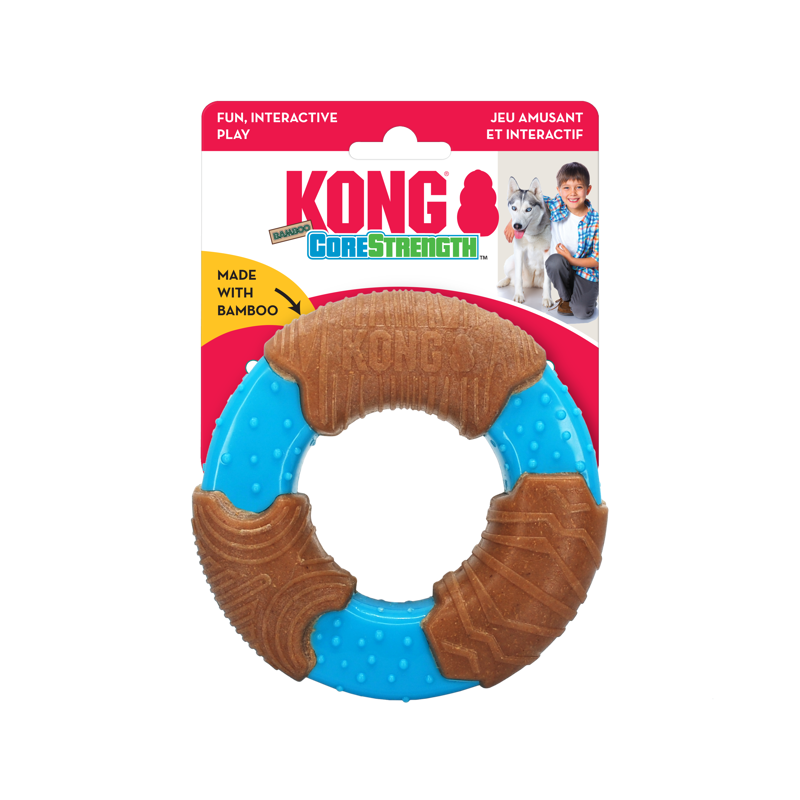KONG CoreStrength Bamboo Ring - Small dog toy