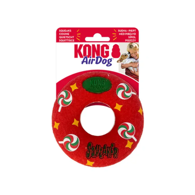 KONG Holiday AirDog Donut 