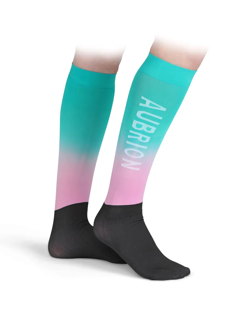 Shires Aubrion Abbey Socks - Mint-1