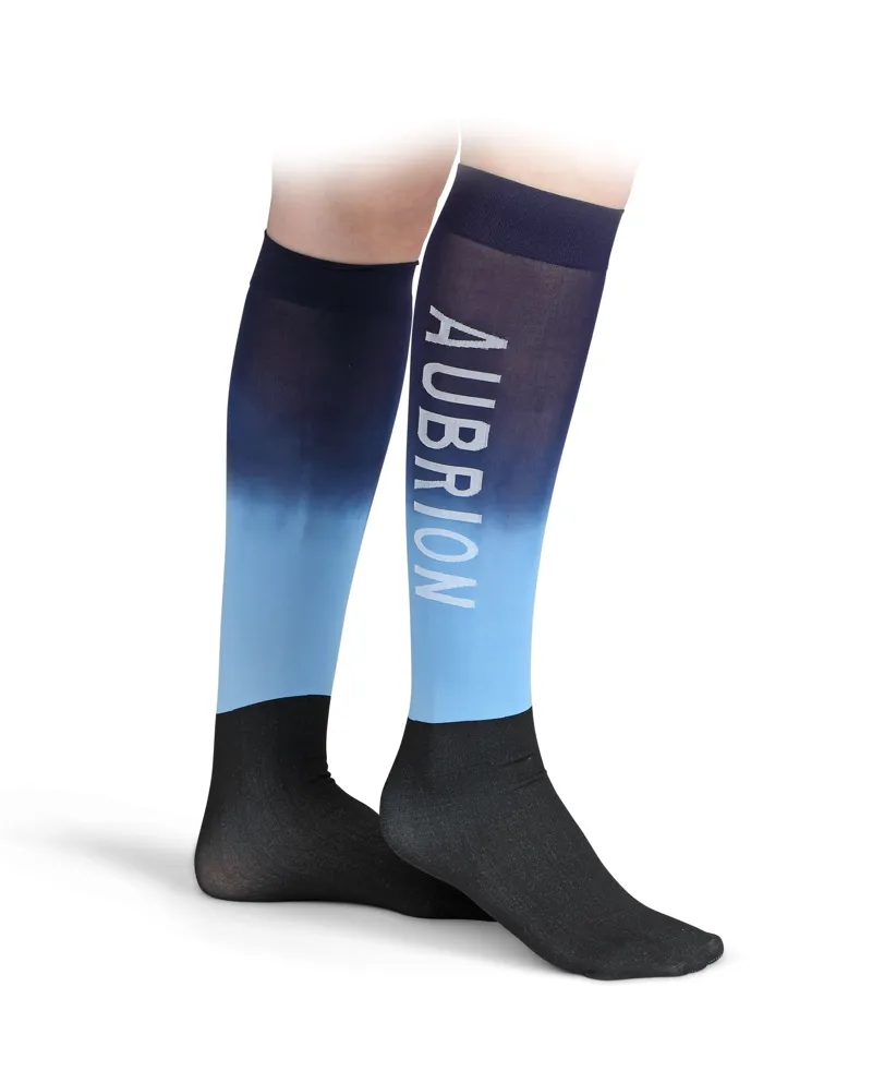 Shires Aubrion Abbey Kid's Socks - Navy