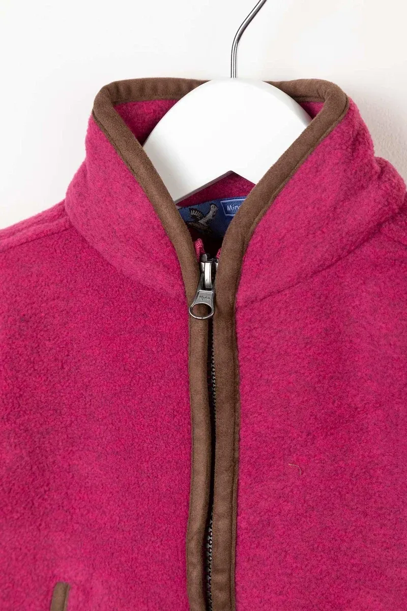 Rydale Kid's Huggate Mini Fleece Jacket - Pink-2