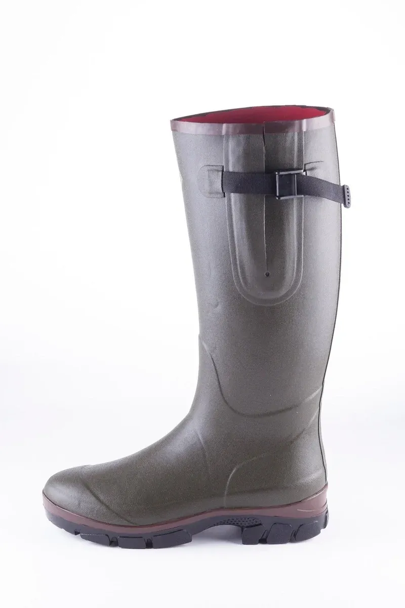 Rydale Lisset Men's Neoprene Lined Wellington Boots - Olive-1
