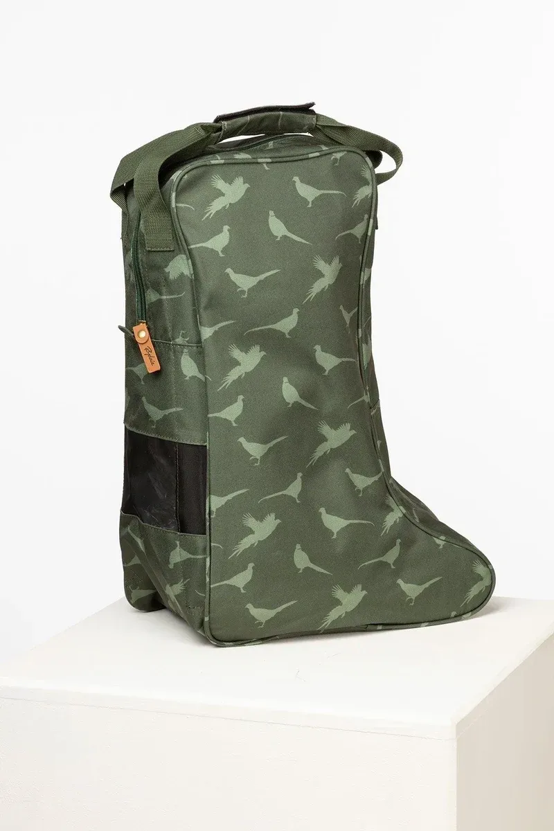 Rydale Wellington Boot Bags - Multi Pheasant Khaki-1
