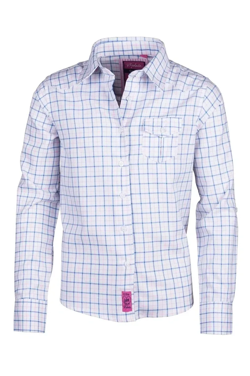 Rydale Country Girls Check Shirts - Ellie Blue