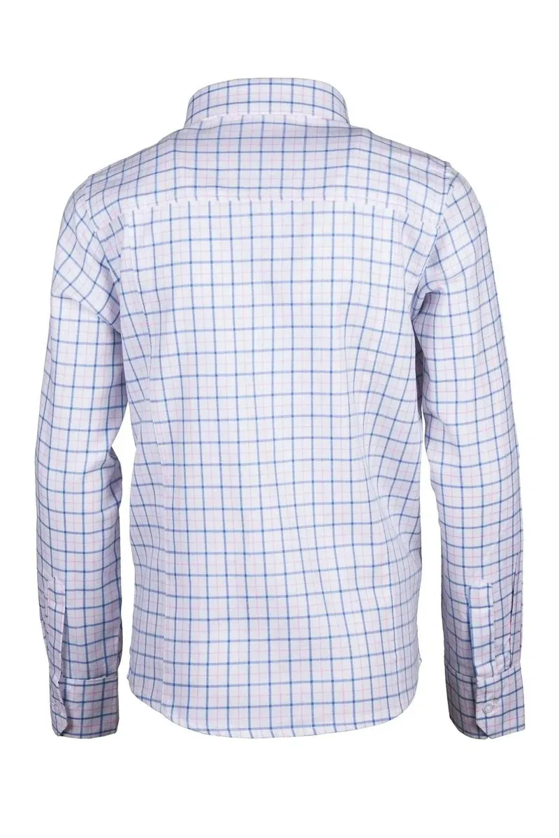 Rydale Country Girls Check Shirts - Ellie Blue-1