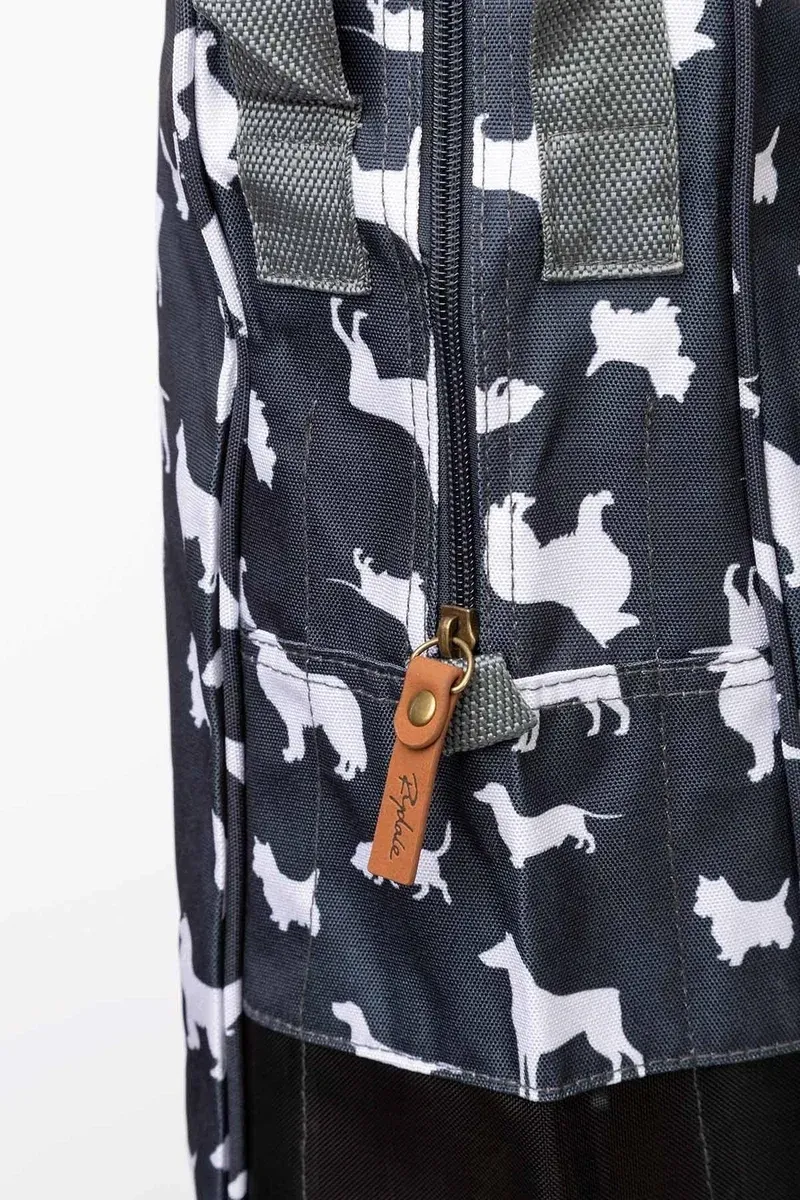 Rydale Wellington Boot Bags - Multi Dog Grey-2