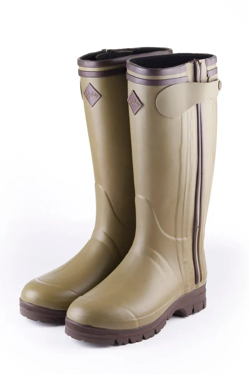Rydale Men's Gransmoor Zip Wellingtons - Olive