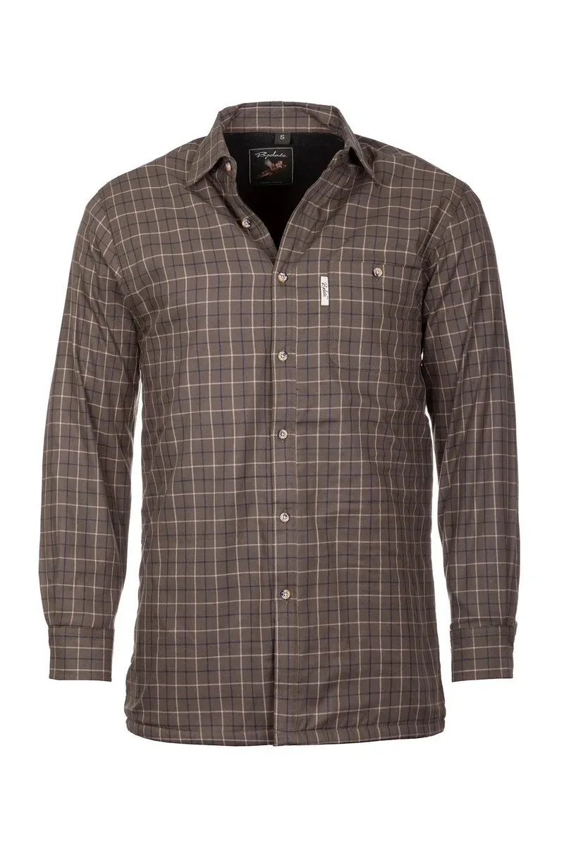 Rydale Men's Fleece Lined Shirt - Gransmoor Olive